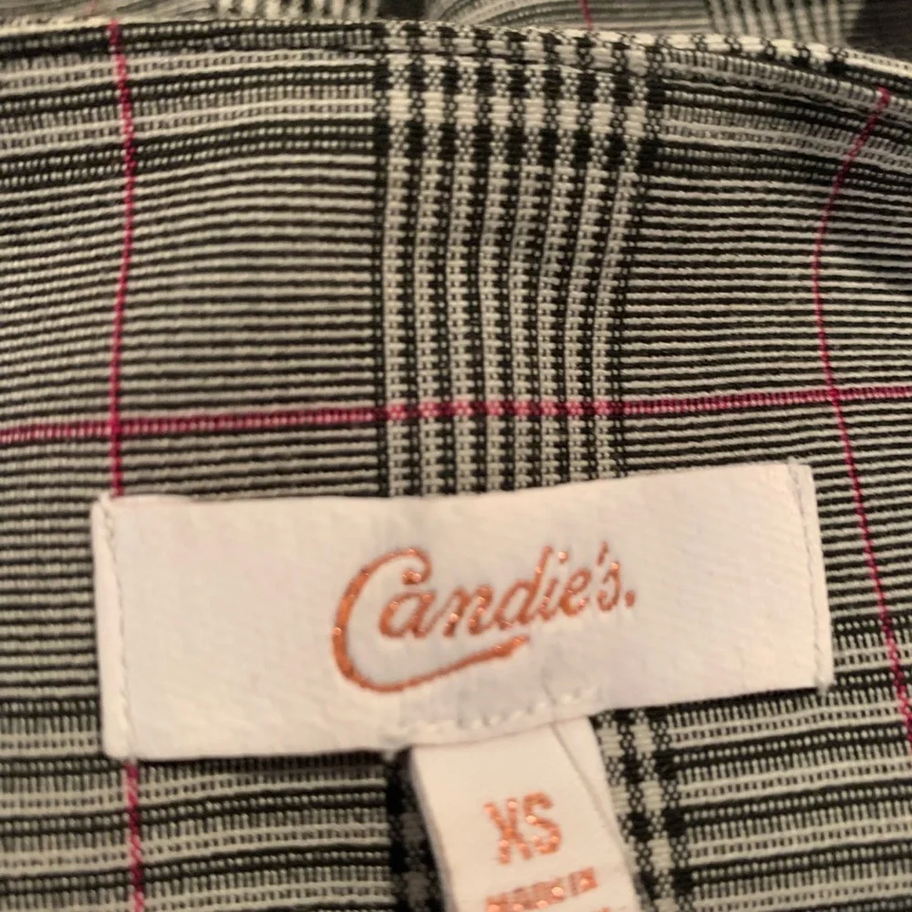 Candies plaid mini skirt, size XS
